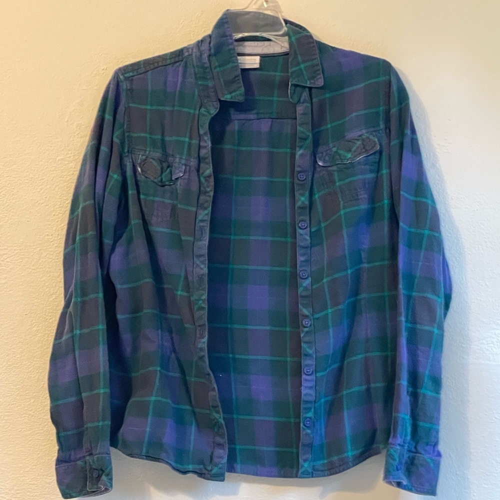 columbia flannel shirt